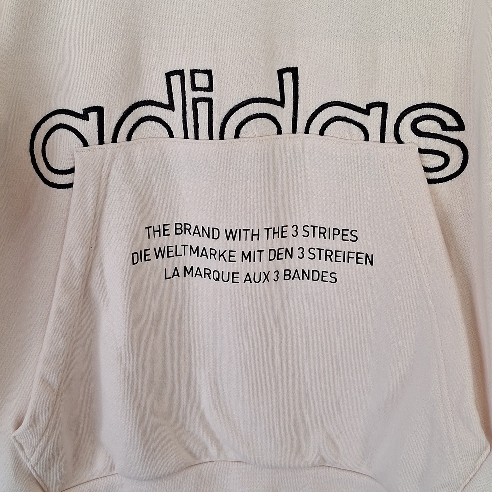Men's Adidas Originals Tricolor Graphic Hoodie Size - L - Picture 8 of 16